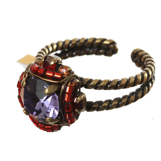 Konplott, Byzantine Ring, Purple/Gold