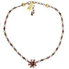 Konplott, Magic Fireball Necklace, Raspberry Mix/Gold
