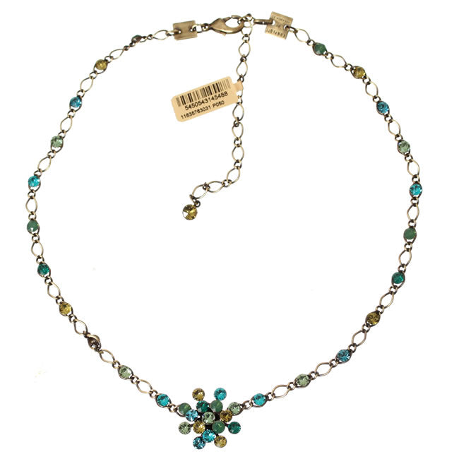 Konplott, Magic Fireball Necklace, Green/Gold