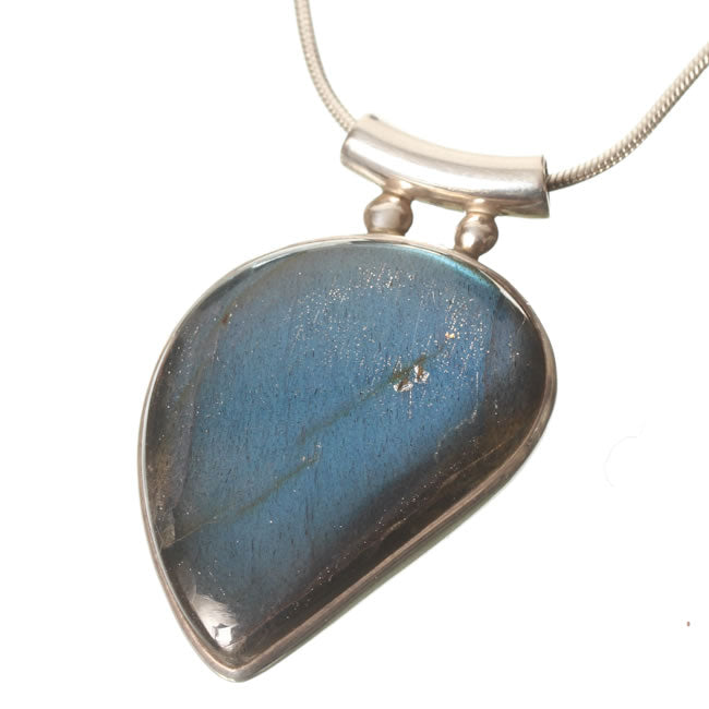 Labradorite Pendant set in Sterling Silver