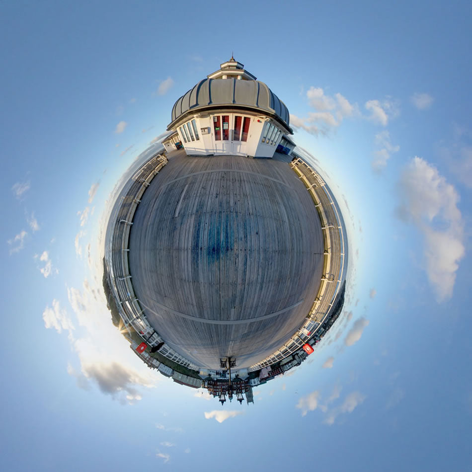 On Cromer Pier, Norfolk.