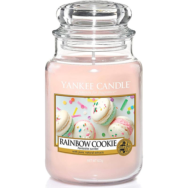 Yankee Candle Large Jar, Rainbow Cookie.