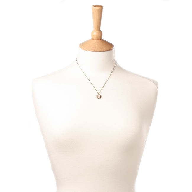 Michal Negrin Pendant Necklace, Pastel/Pink/Gold