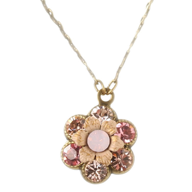 Michal Negrin Pendant Necklace, Pastel/Pink/Gold