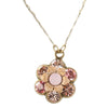 Michal Negrin Pendant Necklace, Pastel/Pink/Gold
