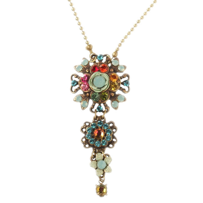 Michal Negrin Pendant Necklace, Multi/Gold