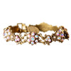 Michal Negrin Bracelet, Aura Borealis/Gold