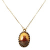 Michal Negrin Dome Shaped Pendant Necklace