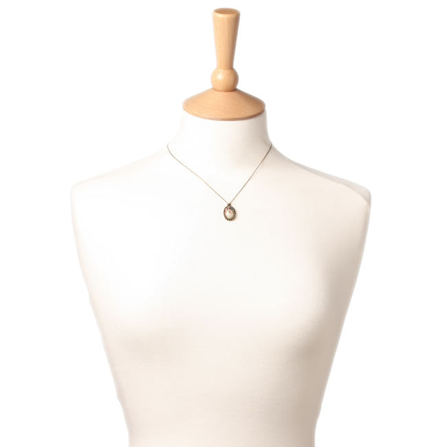 Michal Negrin Dome Shaped Pendant Necklace