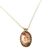 Michal Negrin Dome Shaped Pendant Necklace