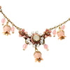 Michal Negrin Necklace, Pink/Gold