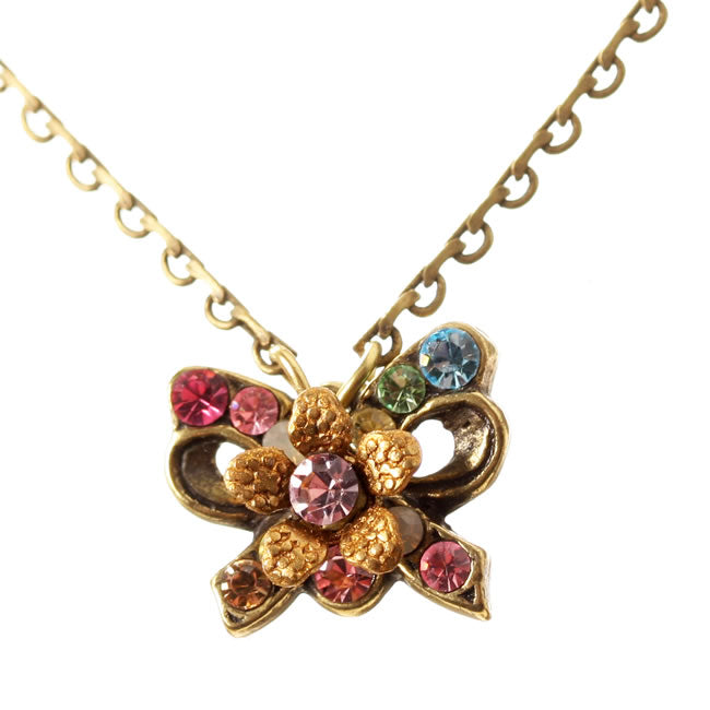 Michal Negrin Necklace, Multi Pastel/Gold