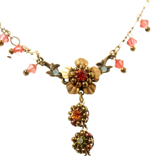 Michal Negrin Necklace, Multi/Gold