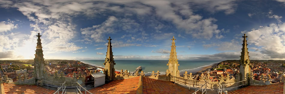 Top of Cromer Church Tower, Norfolk.