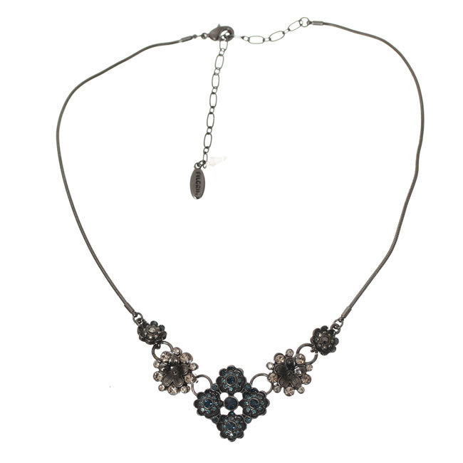 Pilgrim, Expectations Necklace, Blue/Hematite