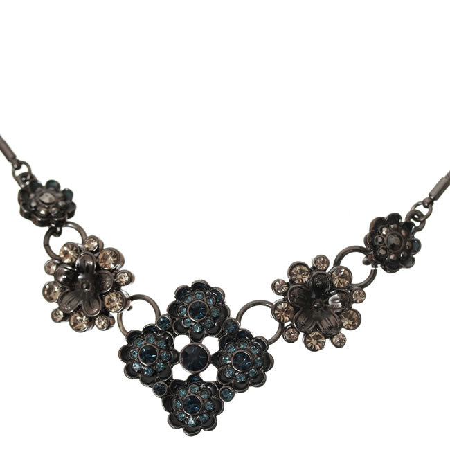 Pilgrim, Expectations Necklace, Blue/Hematite