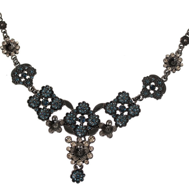 Pilgrim, Expectations Necklace, Blue/Hematite
