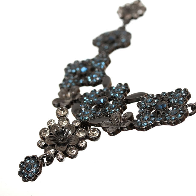 Pilgrim, Expectations Necklace, Blue/Hematite