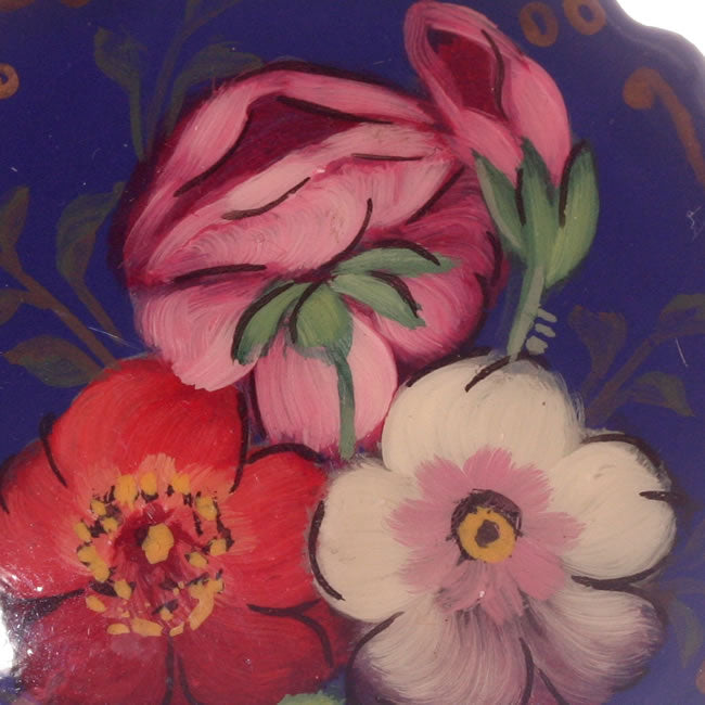 Russian Lacquer Brooch