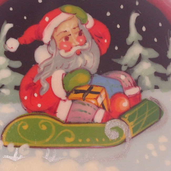 Russian Lacquer Brooch