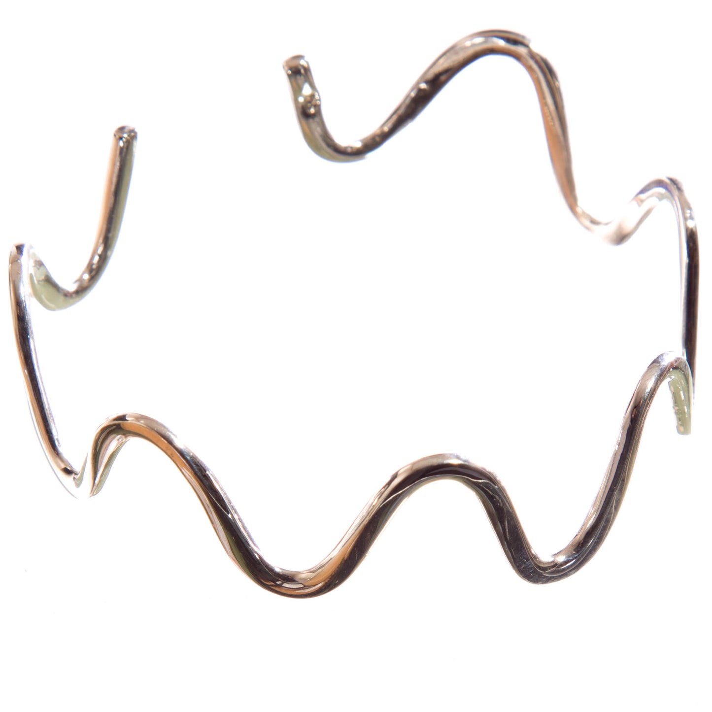 Sterling Silver Waves Bracelet