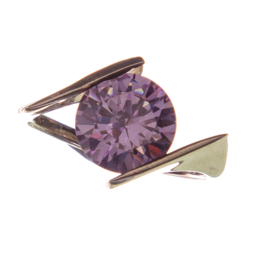 Cubic Zirconia Sterling Silver Ring