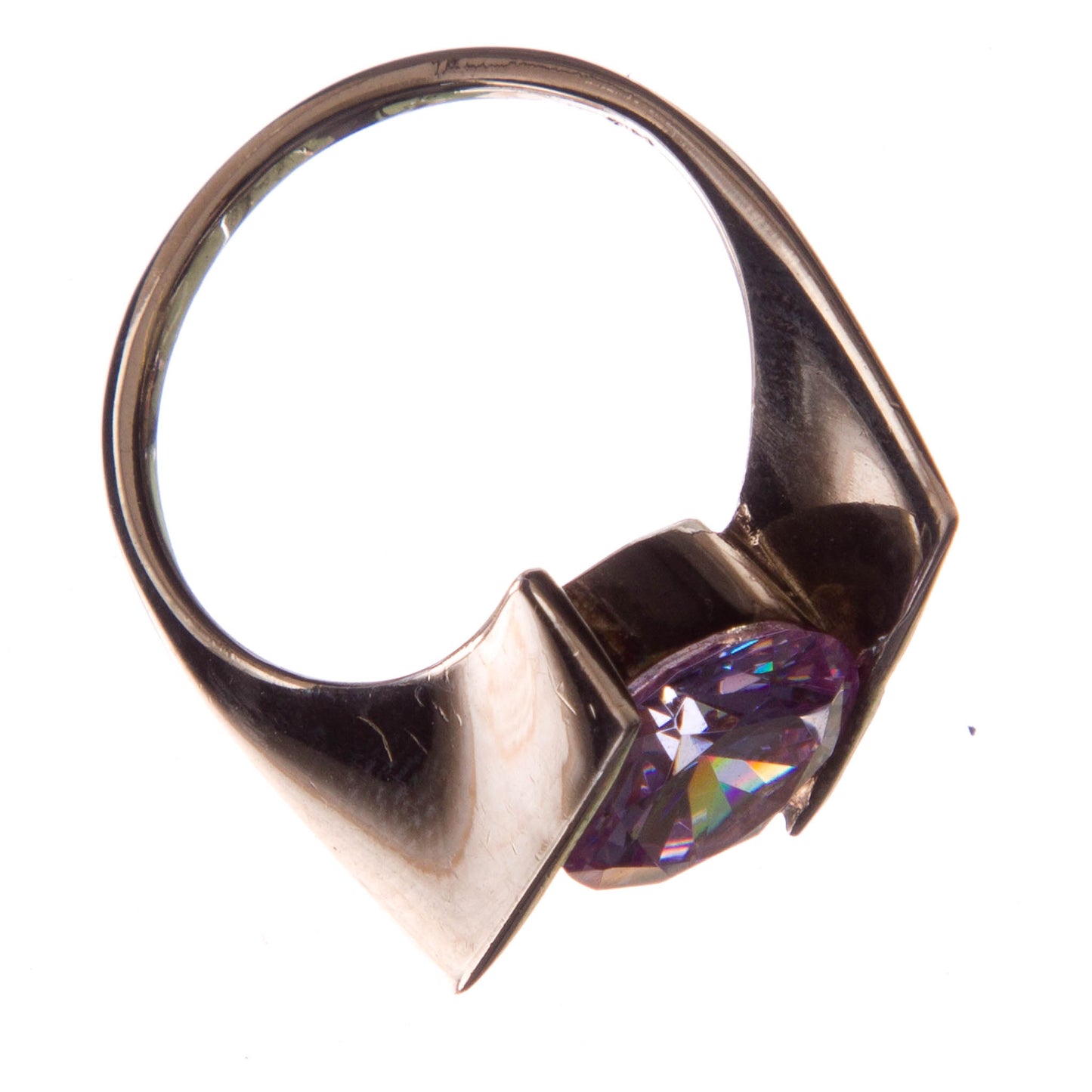 Cubic Zirconia Sterling Silver Ring