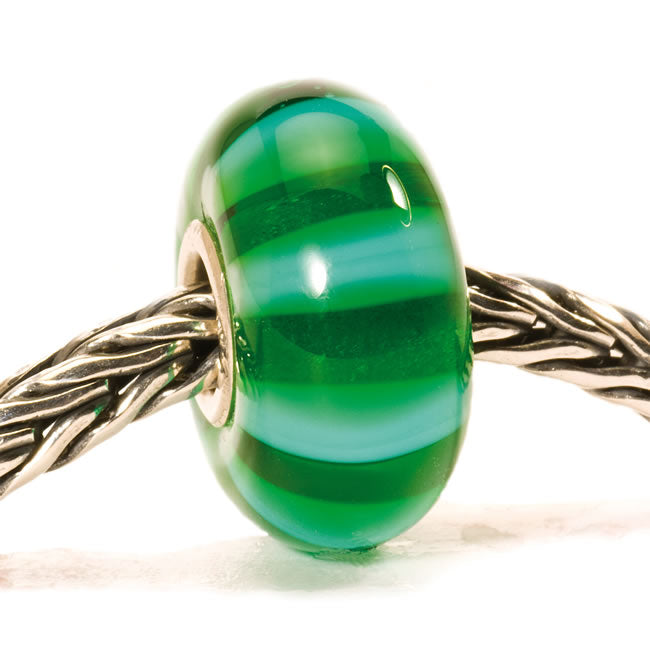 Trollbeads, Green Stripe