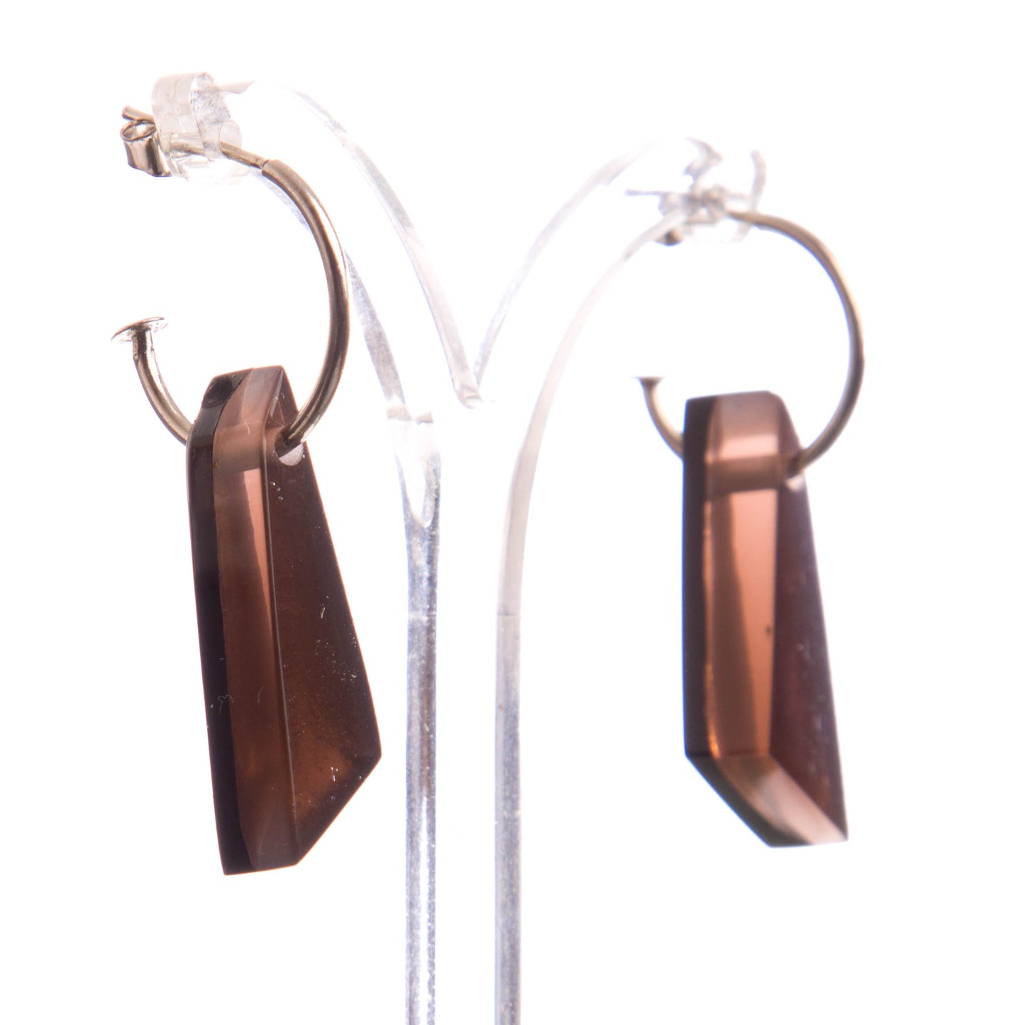 Watch this Space Earrings from the Icicle Collection, Mink