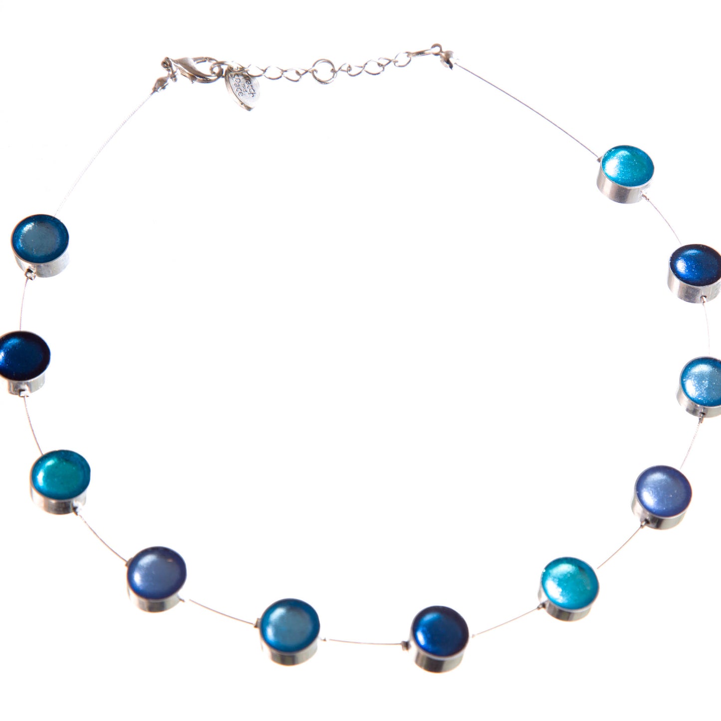 Watch this Space Necklace from the Buttons Collection