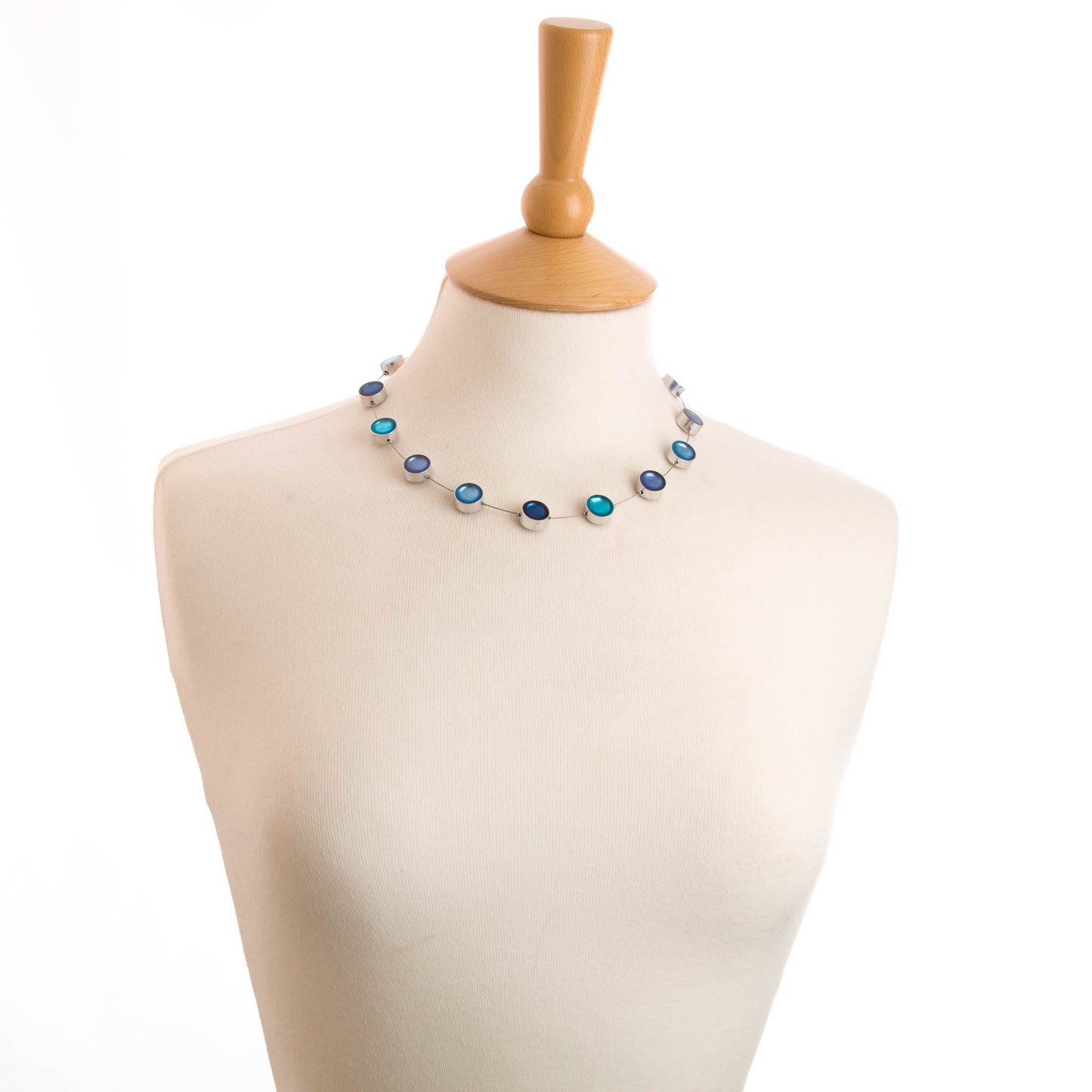 Watch this Space Necklace from the Buttons Collection