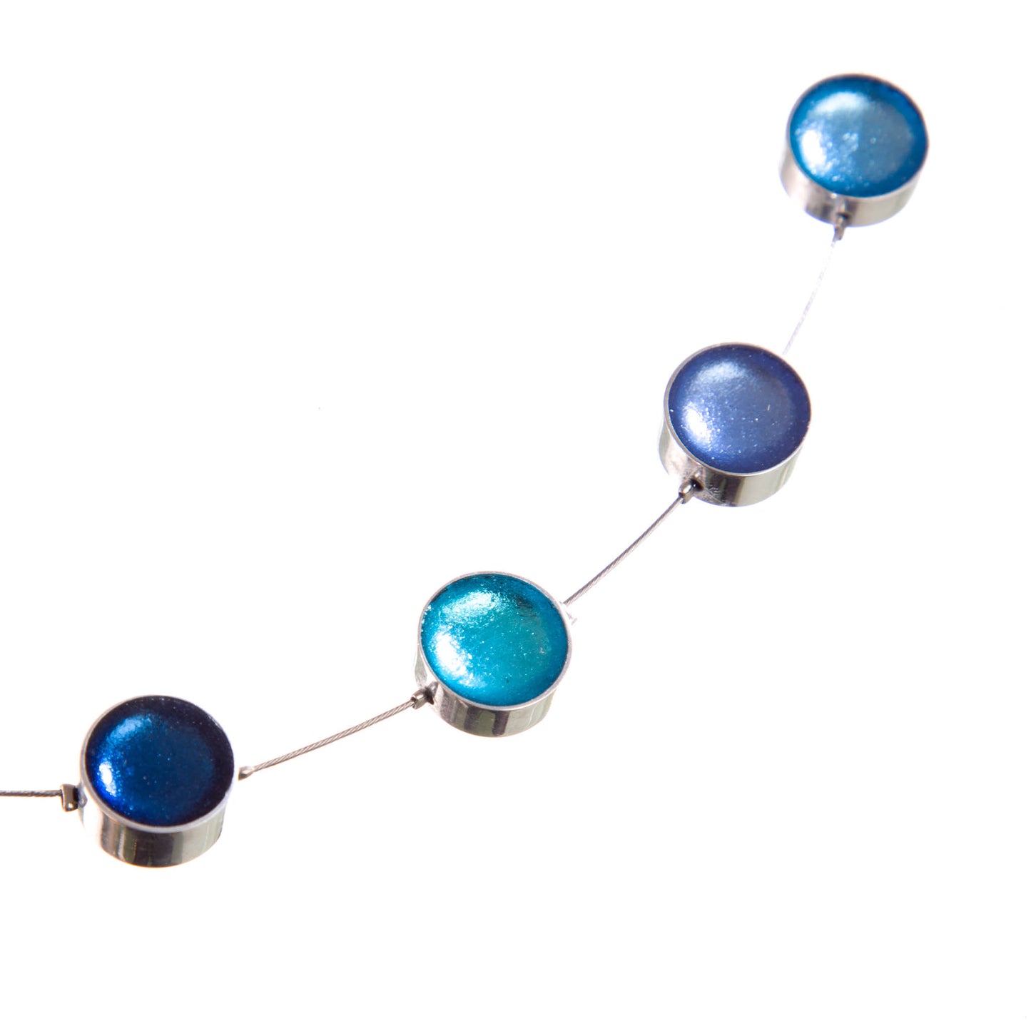 Watch this Space Necklace from the Buttons Collection