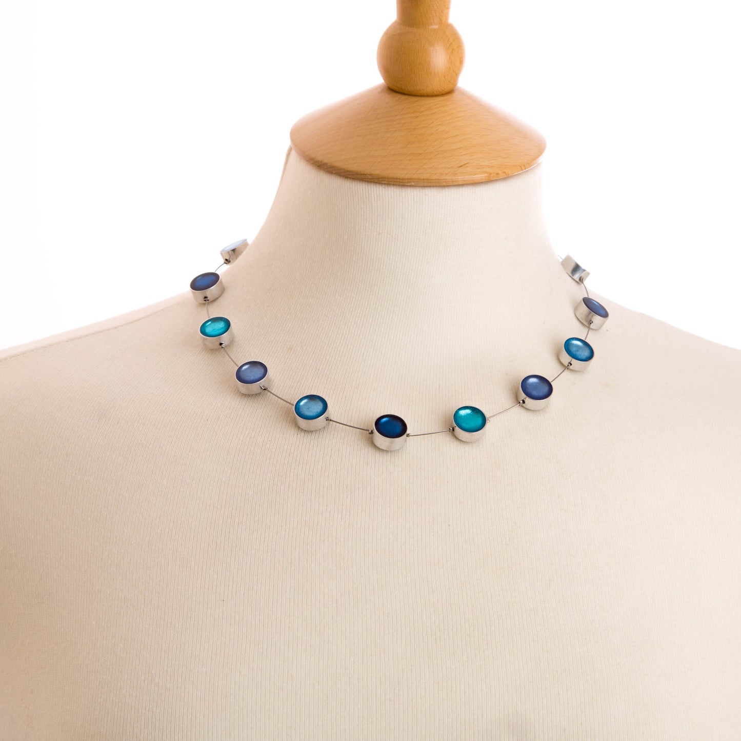 Watch this Space Necklace from the Buttons Collection