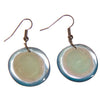 Watch this Space Earrings from the Resin Pebble Collection, Ocean