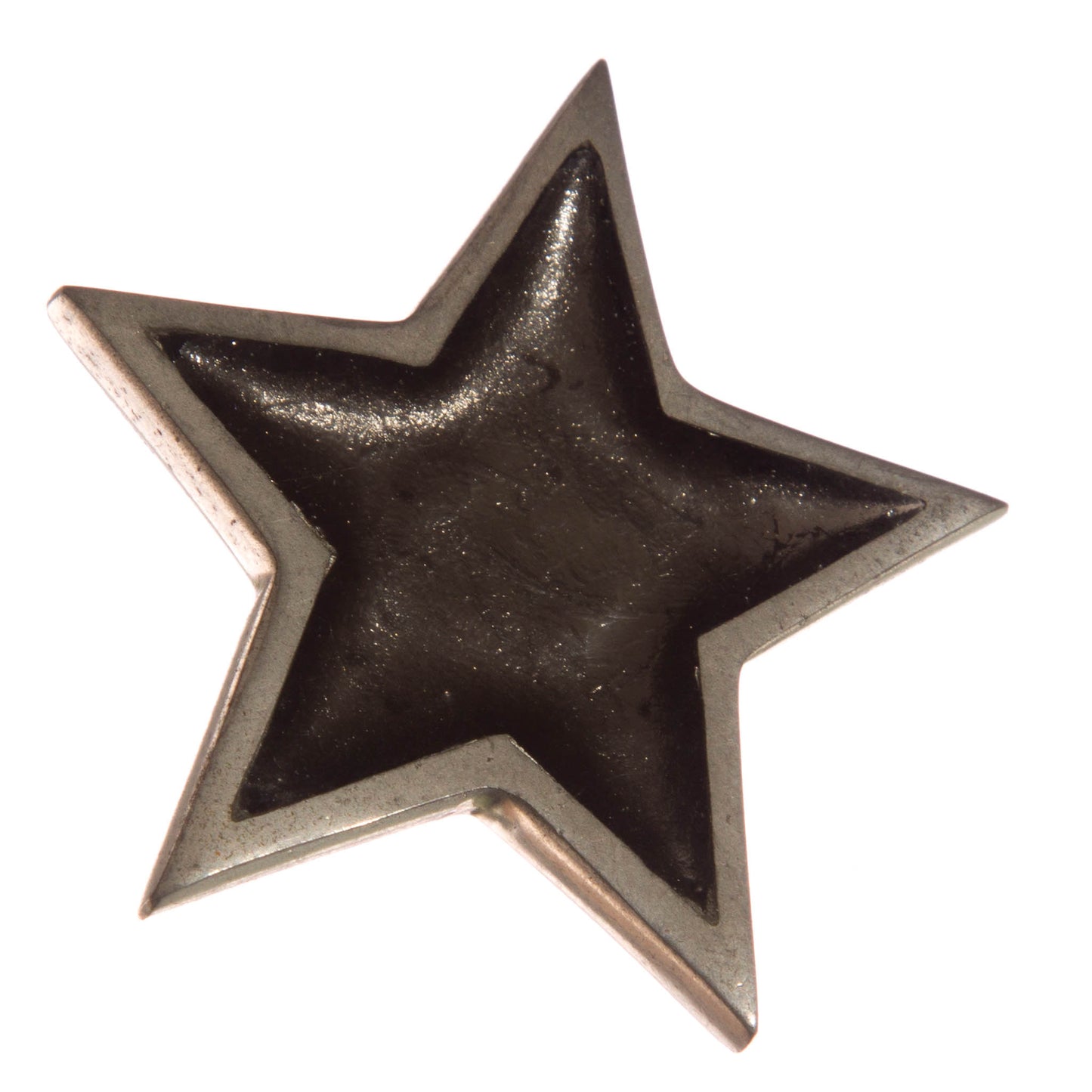 Watch this Space Brooch from the Pewter Stars Collection, Gun Metal