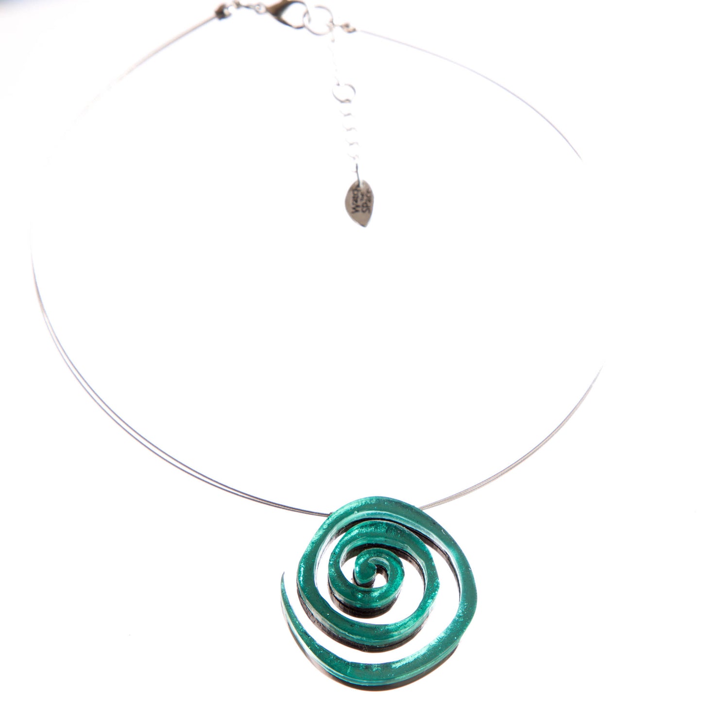 Watch this Space Pendant, Spirals