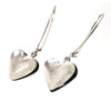 Watch this Space Earrings, Heart Trail Collection, Silver.