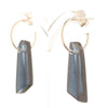 Watch this Space Earrings from the Icicle Collection, Navy.