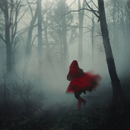 A&C Red Riding Hood Pendant Necklace