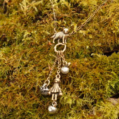 A&C Red Riding Hood Pendant Necklace