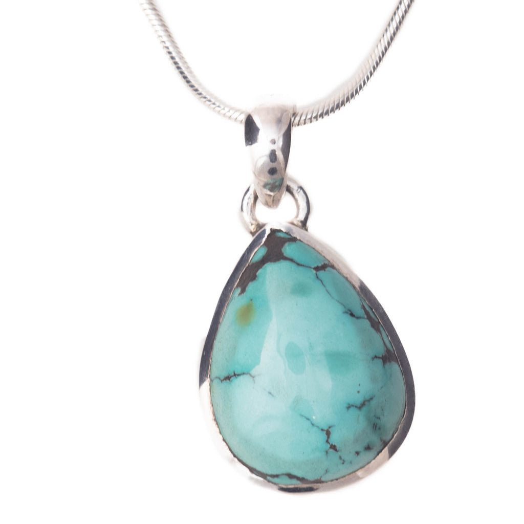 Turquoise, Sterling Silver Pendant