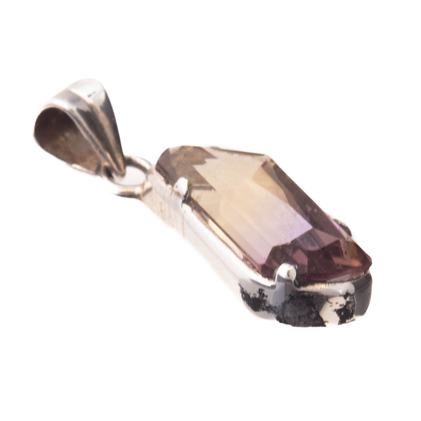 Gemstone, Sterling Silver Pendant