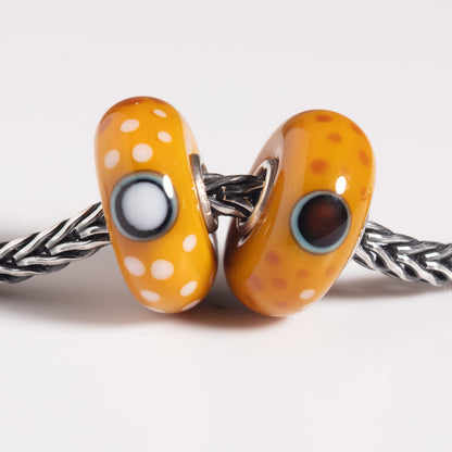 Unique Trollbeads Honey Meadow Glass Bead (Copy)