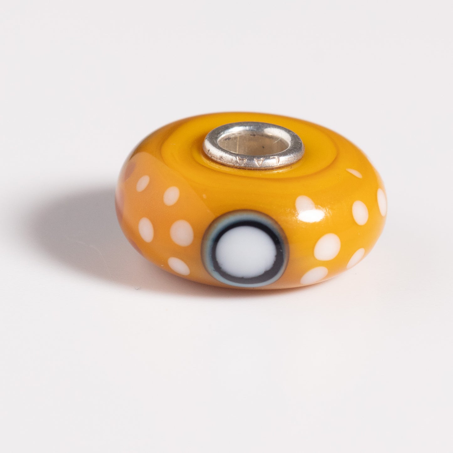 Unique Trollbeads Honey Meadow Glass Bead (Copy)