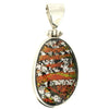 Dichroic Pendant set in Silver