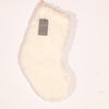 Helen Moore Faux Fur Christmas Stocking – White (Small)