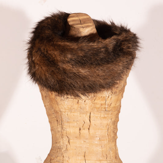 Helen Moore Faux Fur Cowl – Brandy