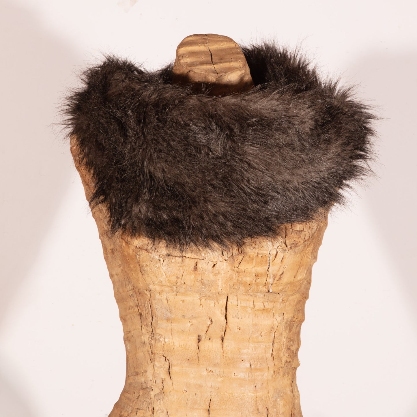 Helen Moore Faux Fur Cowl – Black Bear