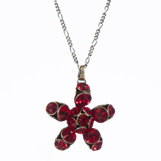 Konplott, Disco Star Dazzling Pendant, Red/Gold