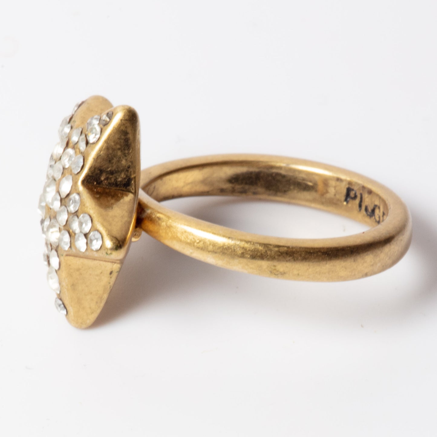 Pilgrim Crystal Star Adjustable Statement Ring (c. 2010)